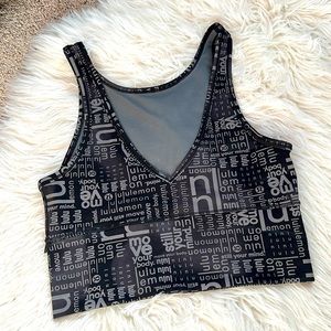 Lululemon Bra - Cropped Tank - size 8